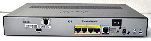 Cisco 887VA Annex M ETSI Compliant - Wireless router - DSL modem - 4-port switch - WAN ports: 2 - 802.11b/g/n (draft 2.0) - 2.4 GHz