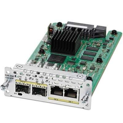 Cisco WAN Network Interface Module - Expansion module - combo Gigabit SFP x 2 - refurbished - for Cisco 4451-X