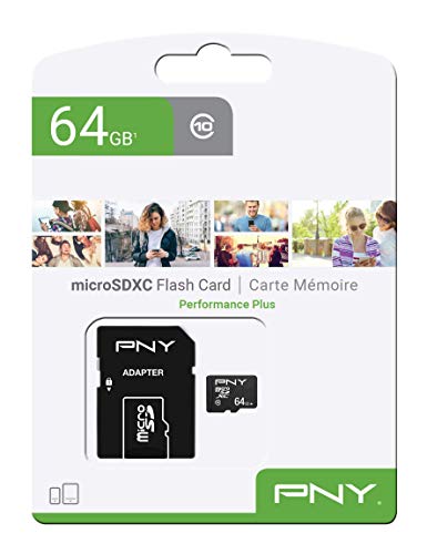 64GB Performance CL10 MicroSDXC and AD