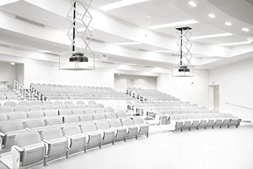 Vogel's Professional PPL 1180 - Electrical lift (ceiling plate cover) for projector - white - in-ceiling mounted