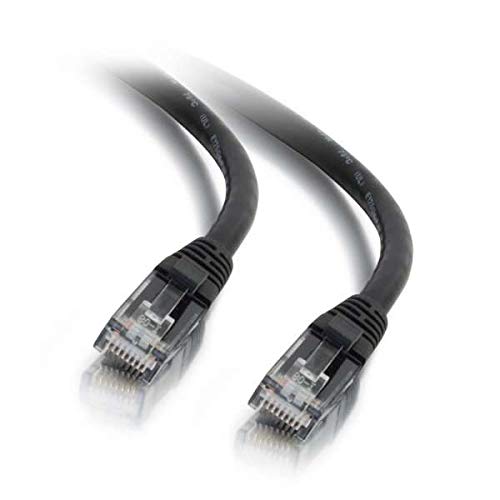 C2G - Patch cable - RJ-45 (M) to RJ-45 (M) - 50 cm - UTP - CAT 6 - booted, snagless - black