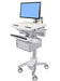 Ergotron StyleView Cart with LCD Arm, 2 Tall Drawer - Cart - for LCD display / PC equipment (open architecture) - plastic, aluminium, zinc-plated steel - screen size: up to 24"