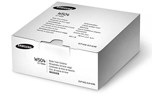 Samsung CLT-W504 - Black, yellow, cyan, magenta - waste toner collector - for Samsung CLP-415, CLX-4195, MultiXpress SL-C1453, C1454, Xpress SL-C1404, C1810, C1860