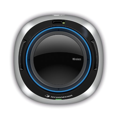 3Dconnexion SpaceMouse Wireless - 3D mouse - 2 buttons - wireless, wired - 2.4 GHz - USB wireless receiver