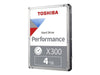 Toshiba X300 Performance - Hard drive - 4 TB - internal - 3.5" - SATA 6Gb/s - 7200 rpm - buffer: 256 MB