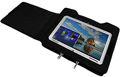 Infocase Toughmate Always-On - Flip cover for tablet - nylon, PolyCore, ethylene vinyl acetate (EVA) - black - for Toughbook CF-20, CF-20 Standard