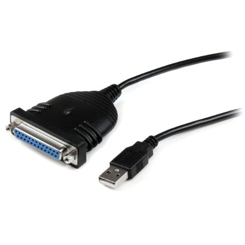 StarTech.com ICUSB1284D25 6 ft USB to DB25 Parallel Printer Adapter Cable - M/F