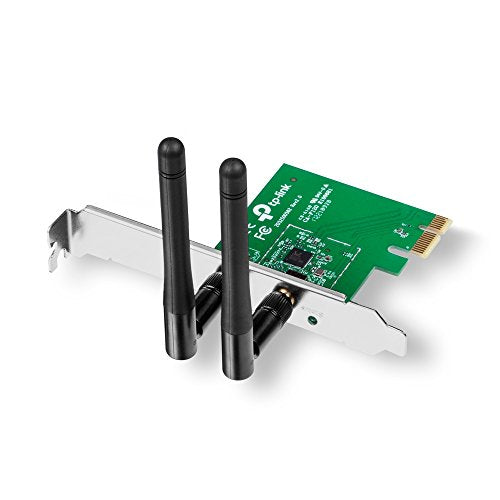 TP-Link TL-WN881ND Wireless N300 PCI Express Adapter - ships with both full height and low profile brackets