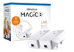 Devolo Magic 2 LAN Starter Kit White 2 x Plugs 1x Gigabit Ethernet Port Per Powerline 2400Mbps Transmission Speeds
