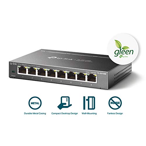 TP-Link 8-Port Gigabit Easy Smart Switch TL-SG108E