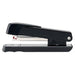 Best Value Rexel 2100019 Meteor Half Strip Stapler, 20 Sheet Capacity, Metal Body, Black