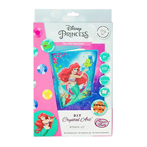 Crystal Art The Little Mermaid Notebook CANJ-DNY601
