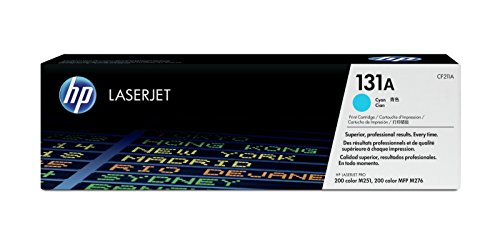 HP 131A - CF211A - 1 x Cyan - Toner cartridge - For LaserJet Pro 200 M251n, 200 M251nw, 200 MFP M276n, 200 MFP M276nw