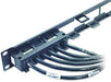 APC Data Distribution Cable, CAT6 UTP CMR 6XRJ-45 Black, 5FT (1.5M)