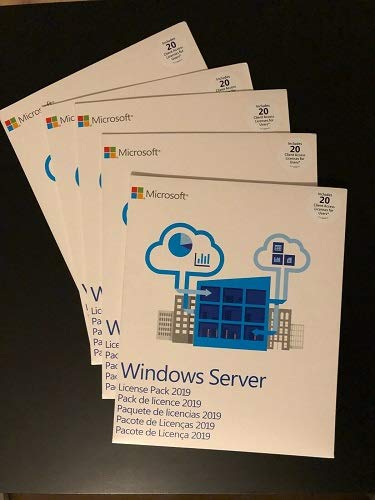 Microsoft Windows Server 2019 - Licence - 20 users CALs - English
