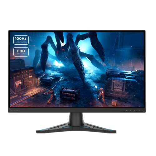 Lenovo G27e-20 - LED monitor - 27" (27" viewable) - 1920 x 1080 Full HD (1080p) @ 100 Hz - VA - 300 cd/mï¿½ - 3000:1 - 1 ms - HDMI, DisplayPort - raven black