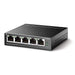 TP-Link TL-SF1005LP - V1 - switch - unmanaged - 5 x 10/100 (4 PoE) - desktop, wall-mountable - PoE (41 W)