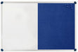 Best Value Nobo Classic Combination Board with Magnetic Drywipe and Felt Surface (Felt/Painted Steel) (900x600 mm)