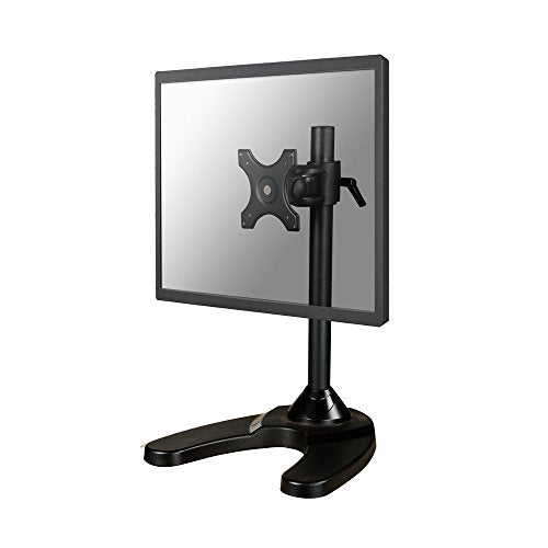 NewStar Tilt/Turn/Rotate Desk Stand for 10-30" Monitor Screen, Height Adjustable - Black - Stand for LCD display - black - screen size: 10"-30" - desktop