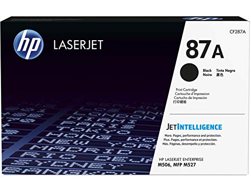 Best Value HP CF287A 87A Original LaserJet Toner Cartridge, Black, Pack of 1