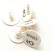 Best Value Versapak BUTTONNO_WHS Numbered Button Seal (Pack of 500)-White