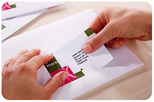 Best Value Avery Self Adhesive Address Mailing Labels, Inkjet Printers, 21 Labels per A4 Sheet, 2100 labels, QuickDRY (J8160)