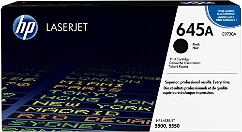 HP 645A - C9730A - 1 x Black - Toner cartridge - For Color LaserJet 5500, 5550