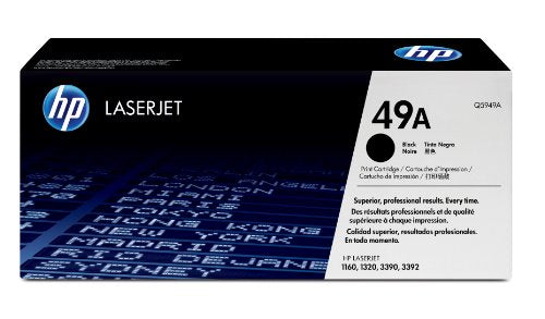 HP 49A - Q5949A - 1 x Black - Toner cartridge - For LaserJet 1160, 1160Le, 1320, 1320n, 1320nw, 1320t, 1320tn, 3390, 3392