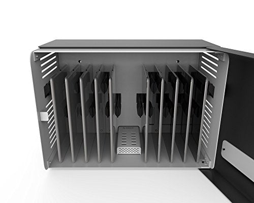 Compulocks ChargeBox Tablet Locker - Charging station - 10 output connectors (USB) - black