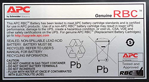APC Replacement Battery Cartridge #115 *** Upgrade to a new UPS with APC TradeUPS and receive discount, don't take the risk with a battery failure ***