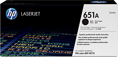 HP 651A - CE340A - 1 x Black - Toner cartridge - For LaserJet Enterprise 700 MFP M775dn, 700 MFP M775f, 700 MFP M775z, 700 MFP M775z+