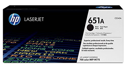 Best Value HP CE340A 651A Original LaserJet Toner Cartridge, Black, Pack of 1