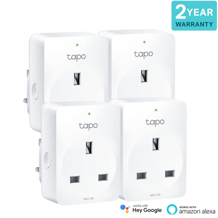 TP-LINK Tapo P110 V1 Mini Wireless Smart Plugs 4 Pack