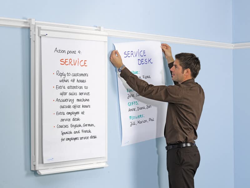 Legamaster Wall Rail Flipchart For Legaline