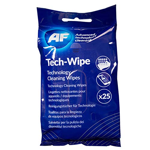 Best Value AF DB50347 Telephone Cleaning Wipes - White (Pack of 100)