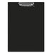 Best Value Q Connect Foolscap/A4 PVC Foldover Clipboard - Black