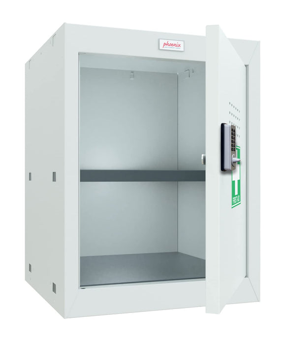 Phoenix MC Series Size 2 Cube Locker in Light Grey with Electronic Lock MC0544GGE