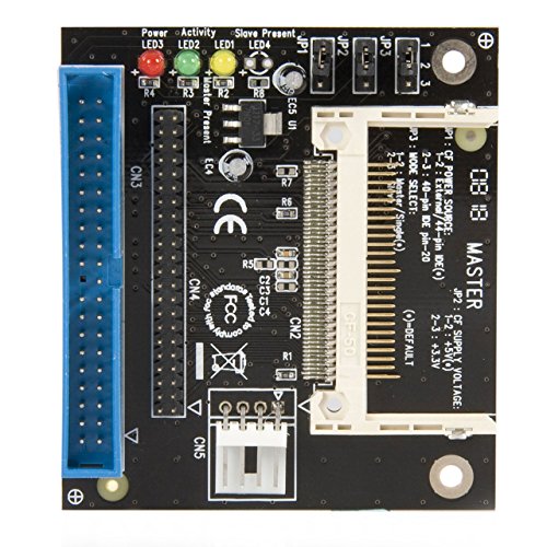 StarTech.com 40/44 Pin IDE to Compact Flash SSD Adapter - IDE to CF Card reader - CF to IDE Converter (IDE2CF)