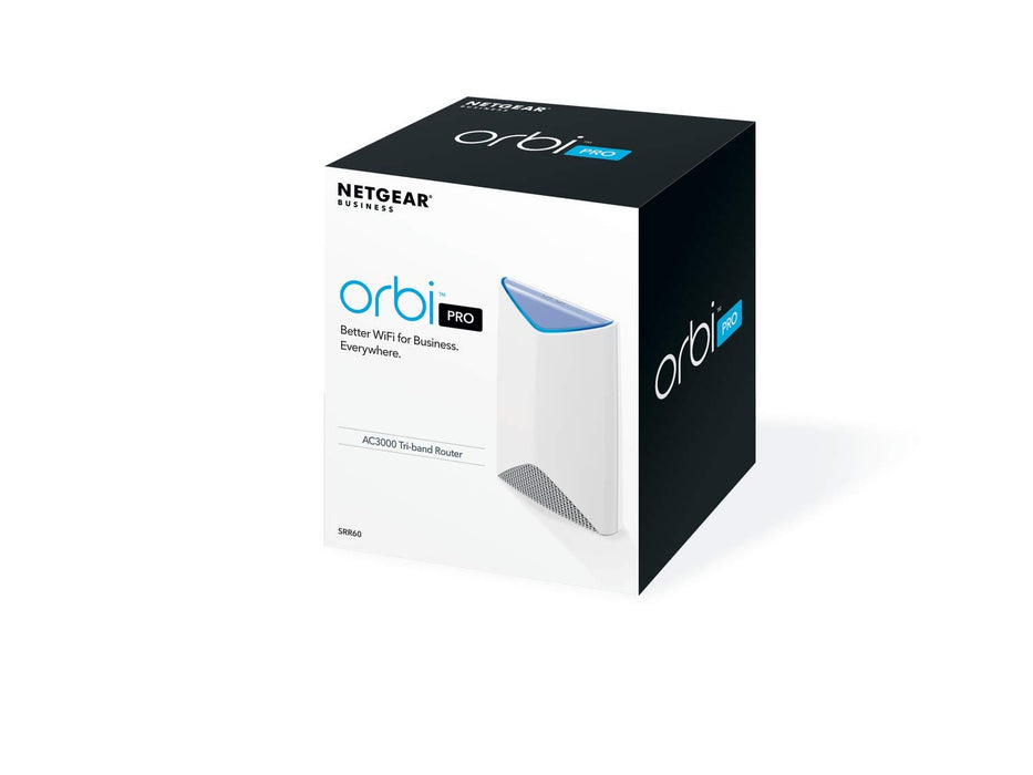 Best Value NETGEAR SRR60-100EUS Orbi Pro AC3000 Business Mesh Wi-Fi System, Router Only, Pack of 1, White