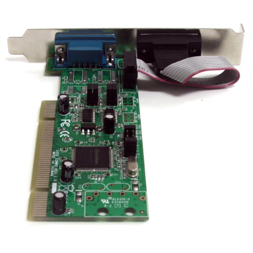 StarTech.com 2 Port PCI RS422/485 Serial Adapter Card with 161050 UART - Serial adapter - PCI-X - RS-422/485 x 2 - PCI2S4851050
