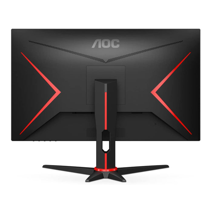 AOC Gaming 24G2SPAE/BK - G2 Series - LED monitor - gaming - 23.8" - 1920 x 1080 Full HD (1080p) @ 165 Hz - IPS - 300 cd/m² - 1000:1 - 1 ms - 2xHDMI, VGA, DisplayPort - speakers - black, red