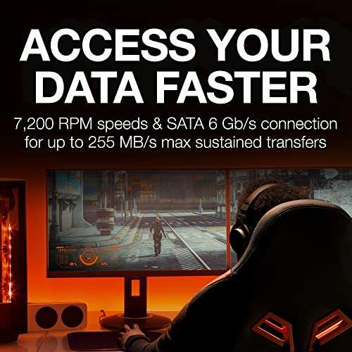Seagate FireCuda ST8000DXA01 - Hard drive - 8 TB - internal - 3.5" - SATA 6Gb/s - 7200 rpm - buffer: 256 MB - with 3 years Seagate Rescue Data Recovery
