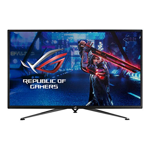 ASUS ROG Strix XG43UQ - LED monitor - 43" - 3840 x 2160 4K @ 144 Hz - VA - 1000 cd/m - 4000:1 - DisplayHDR 1000 - 1 ms - 4xHDMI, DisplayPort - speakers