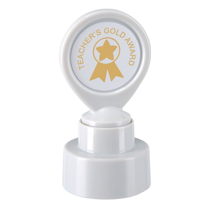 Best Value COLOP"Teachers Gold Award" Motivational Stamp