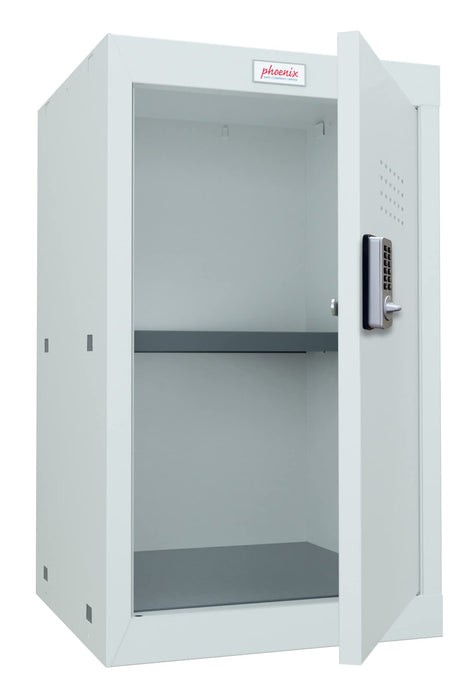 Phoenix CL Series Size 3 Cube Locker in Light Grey with Electronic Lock CL0644GGE