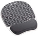 Fellowes Chevron Microban Gel Mousepad Wrist Support