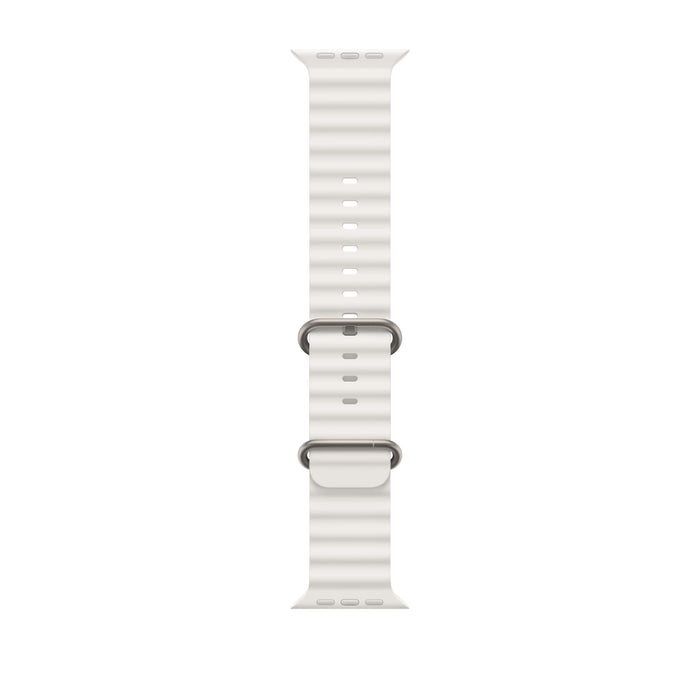 Apple - Band for smart watch - 49 mm - 130-200 mm - white