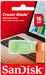 SanDisk Cruzer Blade - USB flash drive - 16 GB - USB 2.0 - electric green