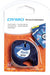 Dymo S0721660 LetraTag Plastic Tape, Self-Adhesive, 12 mm x 4 m Roll, Black Print on White