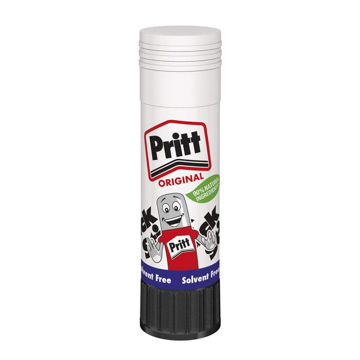 Best Value Pritt Glue Stick, Safe & Child-Friendly Craft Glue for Arts & Crafts Activities, Strong-Hold adhesive for School & Office Supplies, 1x22g Pritt Stick